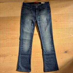 Guess Low Rise Adrianna Boot Cut Jeans